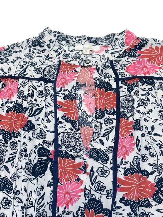 Anthropologie Tops - Anthropologie Porridge Let Me Be Floral  Print Prairie Blossom Cotton Blouse Top